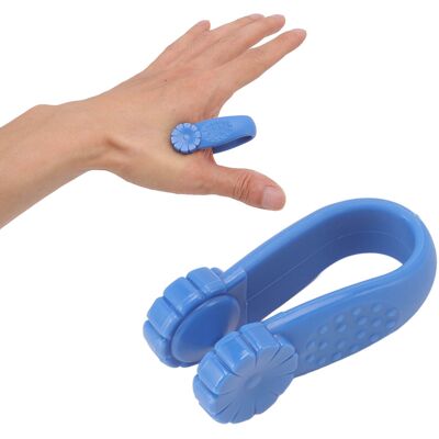 JUTE Akupunkturpunkt-massagegerät Für Tigermaul-akupunkturpunkte, Meridian-massagegerät, Daumen-akupunkturpunkt-massagegerät, Blauer Kunststoffclip JUTE Akupunkturpunkt-massagegerät Für Tigermaul-akupunkturpunkte, Meridian-massagegerät, Daumen-akupunkturpunkt-massagegerät, Blauer Kunststoffclip