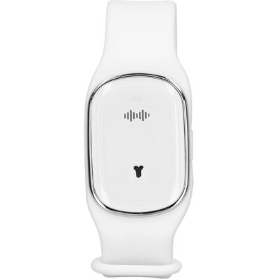 HEAT Wiederaufladbares Ultraschall-mückenschutzarmband Für Den Außenbereich, Weiß, Per Usb, Für Kinder Und Schwangere. HEAT Wiederaufladbares Ultraschall-mückenschutzarmband Für Den Außenbereich, Weiß, Per Usb, Für Kinder Und Schwangere.