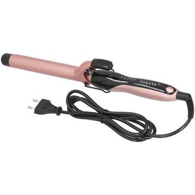 HEAT Tragbarer Elektrischer Lockenstab Mit 25 Mm/1,0 Zoll Ptc-keramik-elektroden, Eu-stecker, 220–240 V HEAT Tragbarer Elektrischer Lockenstab Mit 25 Mm/1,0 Zoll Ptc-keramik-elektroden, Eu-stecker, 220–240 V