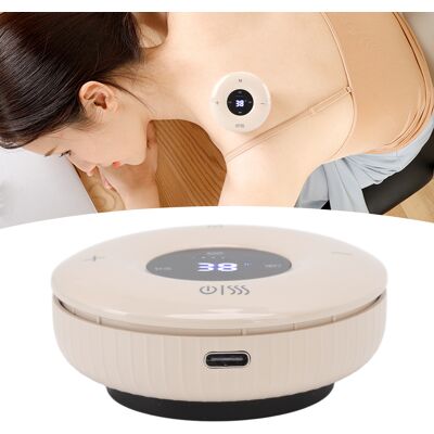 JUTE Multifunktionales Massagegerät, Intelligenter Schabemassager, Saugmassager, 4 Funktionen, 16 Intensitätsstufen, Usb-aufladung, Aprikosengelb. JUTE Multifunktionales Massagegerät, Intelligenter Schabemassager, Saugmassager, 4 Funktionen, 16 Intensitätsstufen, Usb-aufladung, Aprikosengelb.