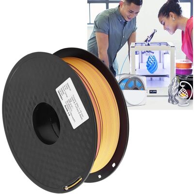 JUTE Dreifarbiges Seiden-pla-3d-druckfilament, 1 Kg, 1,75 Mm. JUTE Dreifarbiges Seiden-pla-3d-druckfilament, 1 Kg, 1,75 Mm.