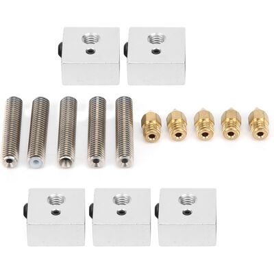 HEAT Aluminium-heizblock Für Makerbot Mk8 Hot End 3d-drucker Düsenhalsrohr Zubehör HEAT Aluminium-heizblock Für Makerbot Mk8 Hot End 3d-drucker Düsenhalsrohr Zubehör