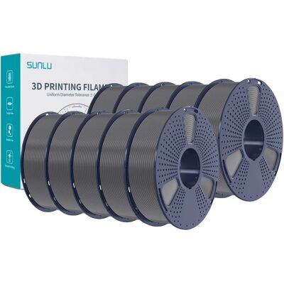 OEM 3d-pla-filament, 10 Rollen, Nettogewicht 1 Kg, Drucktemperatur 200–210 °c OEM 3d-pla-filament, 10 Rollen, Nettogewicht 1 Kg, Drucktemperatur 200–210 °c
