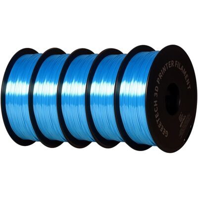 OEM 3d-filament, Seidiges Pla, Umweltfreundliches Material, Himmelblaue Seide OEM 3d-filament, Seidiges Pla, Umweltfreundliches Material, Himmelblaue Seide