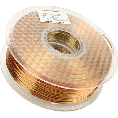 HEAT 3d-druckerfilament Seiden-regenbogen-farbverlauf 1,75 Mm 3d-druck-verbrauchsmaterial Sauber Gewickeltes Pla-filament HEAT 3d-druckerfilament Seiden-regenbogen-farbverlauf 1,75 Mm 3d-druck-verbrauchsmaterial Sauber Gewickeltes Pla-filament