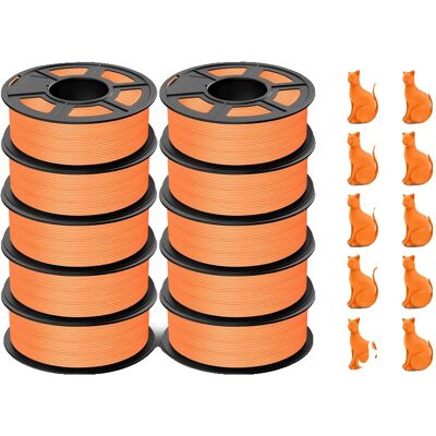 OEM 3d-filament, Hohe Festigkeit, Schneller Druck, Hsplayg S-orange OEM 3d-filament, Hohe Festigkeit, Schneller Druck, Hsplayg S-orange