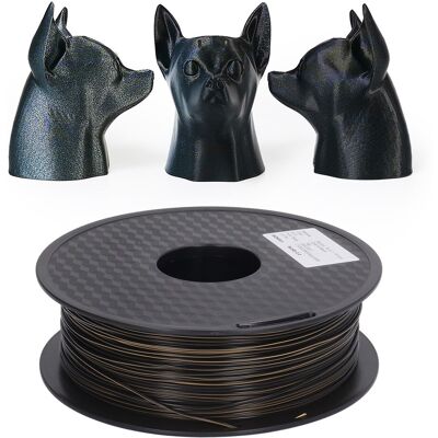 JUTE Zweifarbiges Pla-3d-druckfilament, Filamentmaterial JUTE Zweifarbiges Pla-3d-druckfilament, Filamentmaterial