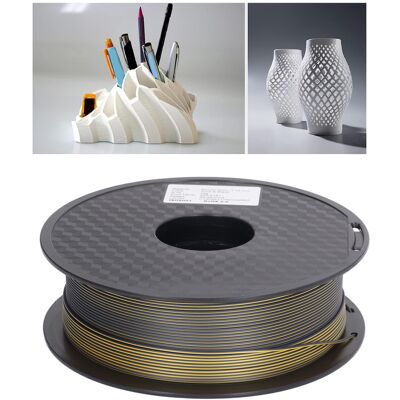 JUTE Sieblinien-pla 1,75 Mm Zweifarben-3d-druckfilament JUTE Sieblinien-pla 1,75 Mm Zweifarben-3d-druckfilament