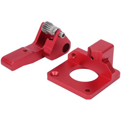 HEAT 3d-drucker-extruder Mit Doppelzahnrad, Passend Für Ender-3 / Cr-10s Pro, Original Rotes Druckerzubehör HEAT 3d-drucker-extruder Mit Doppelzahnrad, Passend Für Ender-3 / Cr-10s Pro, Original Rotes Druckerzubehör