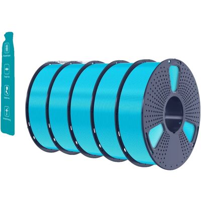 OEM 3d-filament, Umweltfreundliches Material, Hochwertiger Druck, 5 Kg Himmelblau OEM 3d-filament, Umweltfreundliches Material, Hochwertiger Druck, 5 Kg Himmelblau