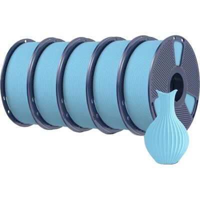 OEM Hochgeschwindigkeits-pla-filament, Sorgfältig Gewickelt, Hsmpla Himmelblau OEM Hochgeschwindigkeits-pla-filament, Sorgfältig Gewickelt, Hsmpla Himmelblau