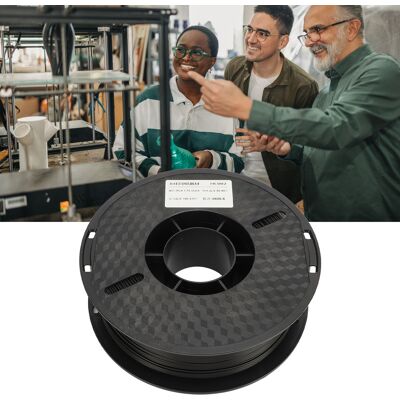 JUTE Pla-3d-druckfilament, 1,75 Mm, 340 M, Vakuumverpackt, Schwarz JUTE Pla-3d-druckfilament, 1,75 Mm, 340 M, Vakuumverpackt, Schwarz