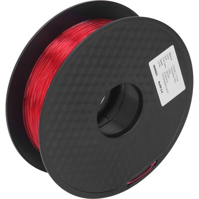 HEAT Tpu-filament 1,75 Mm, 1 Kg Bündel, Verstopfungsfrei, Flexibel, Für Fdm-3d-drucker, Verbrauchsmaterialien, Transparent, Rot HEAT Tpu-filament 1,75 Mm, 1 Kg Bündel, Verstopfungsfrei, Flexibel, Für Fdm-3d-drucker, Verbrauchsmaterialien, Transparent, Rot
