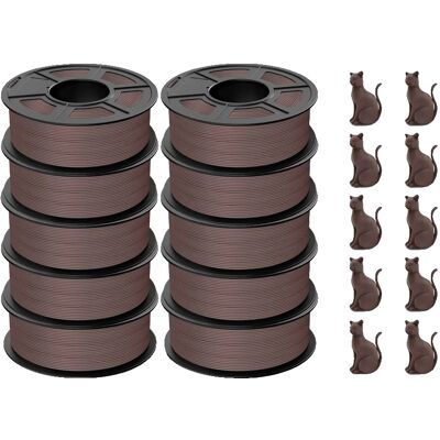 OEM 3d-filament, Hohe Festigkeit, Schneller Druck, Hsplayg Schokolade OEM 3d-filament, Hohe Festigkeit, Schneller Druck, Hsplayg Schokolade
