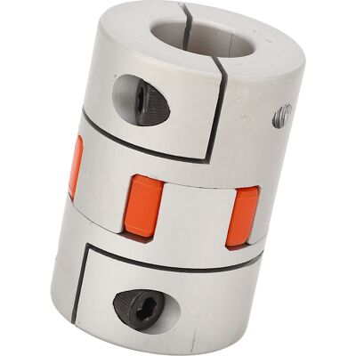HEAT Aluminium-plum-flexwellenkupplung, 22 Mm Durchmesser, Verbindungskupplung Für Servomotor, 3d-drucker, Cnc-maschine HEAT Aluminium-plum-flexwellenkupplung, 22 Mm Durchmesser, Verbindungskupplung Für Servomotor, 3d-drucker, Cnc-maschine