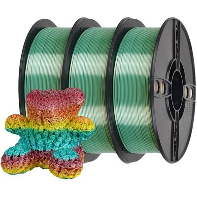 OEM Silky 3d Pla-filament Regenbogen, 5 Kg Silky Candy, 5 Kg Silky Forest OEM Silky 3d Pla-filament Regenbogen, 5 Kg Silky Candy, 5 Kg Silky Forest
