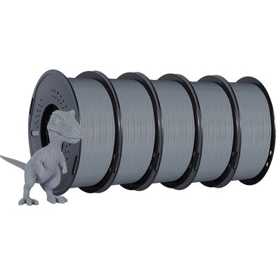 OEM 3d-filament, 5-kg-spulen, Vielseitige Materialauswahl, 5 Kg Hs-pla Grau OEM 3d-filament, 5-kg-spulen, Vielseitige Materialauswahl, 5 Kg Hs-pla Grau
