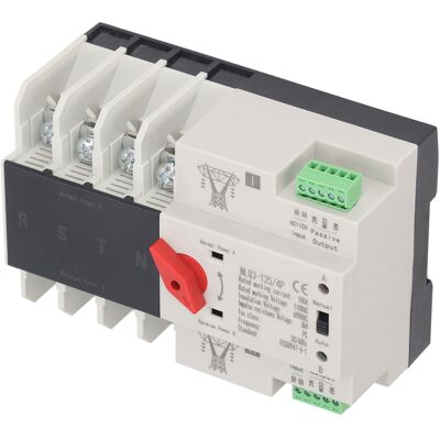 JUTE Nlq3-125/4p Ac110v Usv, Duales Netzteil, Automatischer Umschalter, 100-a-stromkreis, Schnellschaltregler, Millisekunden-umschaltung, Netzmodell JUTE Nlq3-125/4p Ac110v Usv, Duales Netzteil, Automatischer Umschalter, 100-a-stromkreis, Schnellschaltregler, Millisekunden-umschaltung, Netzmodell