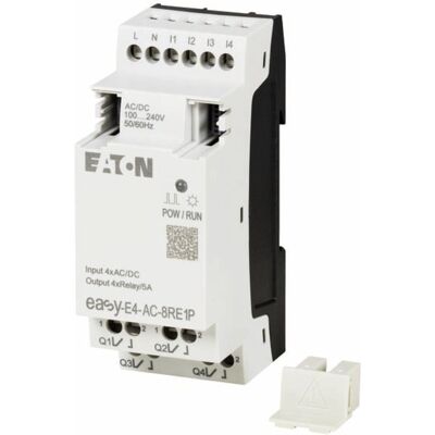 Eaton Steuerrelais Easy - 4 Digitaleingänge, 4 Relais-Ausgänge - Ethernet-Modul Eaton Steuerrelais Easy - 4 Digitaleingänge, 4 Relais-Ausgänge - Ethernet-Modul
