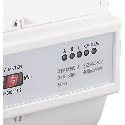 JUTE Dreiphasen-7p-7-schienen-zähler (3 X 220 Va) Xtm1250s-u JUTE Dreiphasen-7p-7-schienen-zähler (3 X 220 Va) Xtm1250s-u