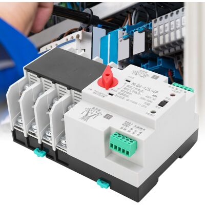 JUTE Automatischer Umschalter, Duale Stromversorgung, 400 V, Drehstrom, 4-adrig, 80 A Unterbrechungsfreie Stromversorgung JUTE Automatischer Umschalter, Duale Stromversorgung, 400 V, Drehstrom, 4-adrig, 80 A Unterbrechungsfreie Stromversorgung