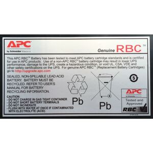 RBC17 Ersatzbatterie für usv, kompatibelmit BE700G-SP / BK650EI und anderen Modellen. - APC