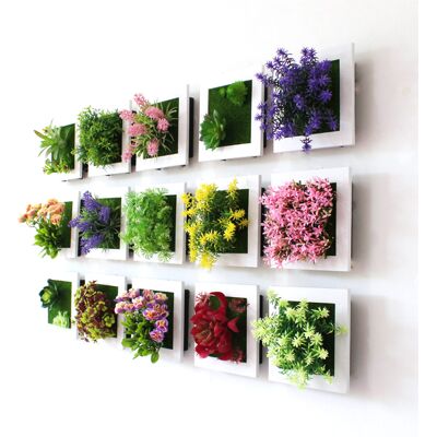 HEAT 3d-stereo-wandbilderrahmen In Pflanzenform Mit Dekorativen Blumen 50a HEAT 3d-stereo-wandbilderrahmen In Pflanzenform Mit Dekorativen Blumen 50a