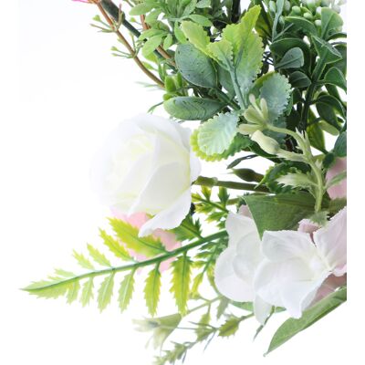 HEAT Wandbehang Aus Eisen, Blumen Und Pflanzen, Künstlicher Kranz Aus Seidenstoff, Türbehang Für Wohnzimmer, Schlafzimmer, Hochzeit HEAT Wandbehang Aus Eisen, Blumen Und Pflanzen, Künstlicher Kranz Aus Seidenstoff, Türbehang Für Wohnzimmer, Schlafzimmer, Hochzeit