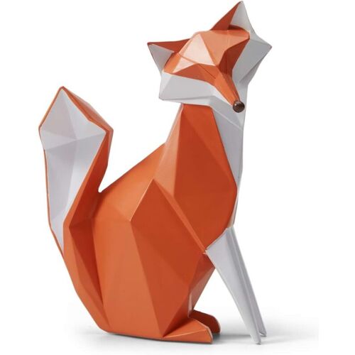 Fuchs Statue Dekoration Fuchs Statue Geschenk Tier Dekoration Moderne Skulptur Home Art Harz 20cm