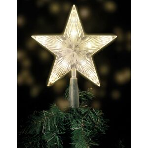 SPETEBO Led Weihnachtsbaum Spitze 22 cm - 10 led - Beleuchteter Stern für den Christbaum mit Timer SPETEBO Led Weihnachtsbaum Spitze 22 cm - 10 led - Beleuchteter Stern für den Christbaum mit Timer
