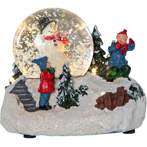 Eglo Christmas - Eglo Led Weihnachtsdeko Mit Schneegestöber, Beleuchtete Schneekugel Mit Schneemann Und Kindern, Fensterdeko Für Weihnachten Mit Timer, Kunststoff In Bunt Eglo Christmas - Eglo Led Weihnachtsdeko Mit Schneegestöber, Beleuchtete Schneekugel Mit Schneemann Und Kindern, Fensterdeko Für Weihnachten Mit Timer, Kunststoff In Bunt