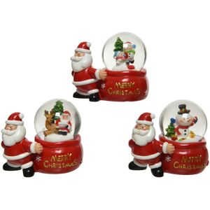 IPERBRIKO Weihnachts Schneekugel Aus Polyresin Mit 3 Schneeflocken L 5.4 X B 8 X H 6.7 Cm IPERBRIKO Weihnachts Schneekugel Aus Polyresin Mit 3 Schneeflocken L 5.4 X B 8 X H 6.7 Cm