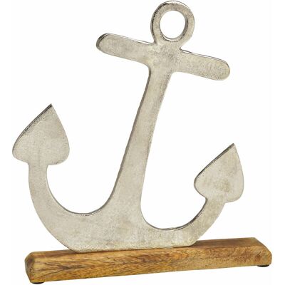 SPETEBO Deko Aufsteller Anker - 31 Cm - Metall Tisch Fenster Dekoration Bootsanker SPETEBO Deko Aufsteller Anker - 31 Cm - Metall Tisch Fenster Dekoration Bootsanker