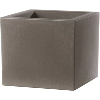TERAPLAST - Quadratische Blumentopf Schio Cubo Essential 30 Cappuccino - Blumentopf TERAPLAST - Quadratische Blumentopf Schio Cubo Essential 30 Cappuccino - Blumentopf