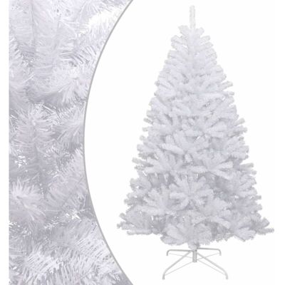 vidaXL Künstlicher Klapp-Weihnachtsbaum - 120 cm - Weiß vidaXL Künstlicher Klapp-Weihnachtsbaum - 120 cm - Weiß