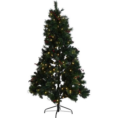 DKD Home Decor - Grüne PVC Baum - 135x135x225 cm - Weihnachtsbaum DKD Home Decor - Grüne PVC Baum - 135x135x225 cm - Weihnachtsbaum