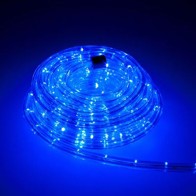 Trade Shop - Led Lichtschlauch Komplett Set Mit Zubehör Lichterkette Beleuchtung F3 Led Für Drinnen/draußen Weihnachten Beleuchtung Dekoration Lichterschlauch, Blau 5m Trade Shop - Led Lichtschlauch Komplett Set Mit Zubehör Lichterkette Beleuchtung F3 Led Für Drinnen/draußen Weihnachten Beleuchtung Dekoration Lichterschlauch, Blau 5m