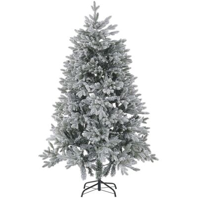 Beliani Weiße Schneebedeckte Weihnachtsbaum - 180 cm - Skandinavischer Stil Beliani Weiße Schneebedeckte Weihnachtsbaum - 180 cm - Skandinavischer Stil