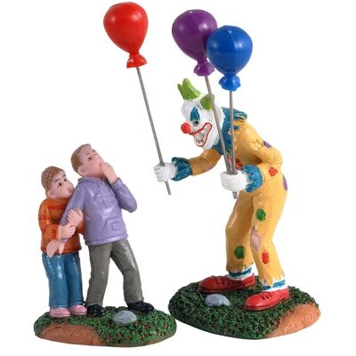 LEMAX Creepy Balloon Seller Set Of 2 Art.-nr. 12009 LEMAX Creepy Balloon Seller Set Of 2 Art.-nr. 12009