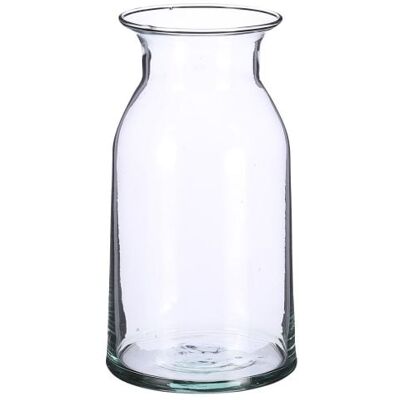 MICA DECORATIONS Mica Vase Eveline Transparent, 18 X 9,5 Cm Deko-accessoires MICA DECORATIONS Mica Vase Eveline Transparent, 18 X 9,5 Cm Deko-accessoires