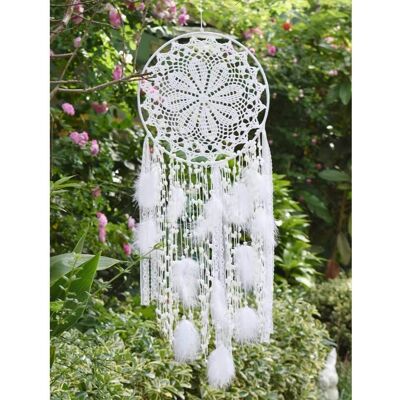 LANGRAY Traumfänger Mit Led-licht, Handgefertigter Traumfänger Mit Federn, Mädchenzimmer, Schlafzimmer, Romantische Dekoration, Wandbehang, Heimdeko, Ornamente, Kunsthandwerk (böhmisch) LANGRAY Traumfänger Mit Led-licht, Handgefertigter Traumfänger Mit Federn, Mädchenzimmer, Schlafzimmer, Romantische Dekoration, Wandbehang, Heimdeko, Ornamente, Kunsthandwerk (böhmisch)