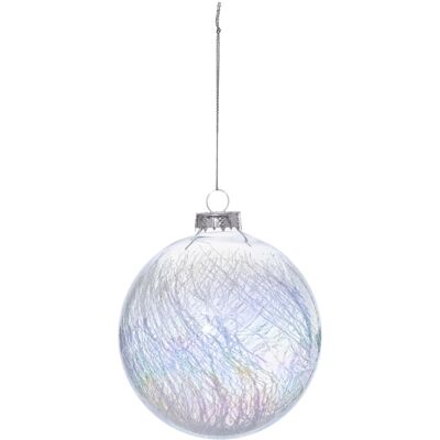 Atmosphera Modell - Elegante Glas-Weihnachtskugel - Weihnachtsdekoration Atmosphera Modell - Elegante Glas-Weihnachtskugel - Weihnachtsdekoration