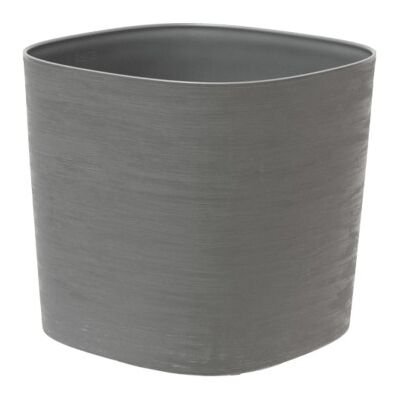 TERAPLAST Vase Capri Eco Grün 29 Cm - Hellgrau TERAPLAST Vase Capri Eco Grün 29 Cm - Hellgrau