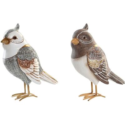 DKD HOME DECOR Dekorative Figur - 2 Stück - 12,5 x 7 x 16 cm DKD HOME DECOR Dekorative Figur - 2 Stück - 12,5 x 7 x 16 cm