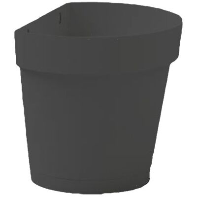 OEM Cleo-wandvase Anthrazit - 25 Cm OEM Cleo-wandvase Anthrazit - 25 Cm