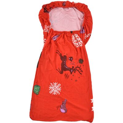 AUCO Dehnbarer Weihnachtsstuhlüberzug Mit Schneeflockenmuster, Komplett Geeignet Für Familienfeiern, Weihnachtsdekoration Und Silvester AUCO Dehnbarer Weihnachtsstuhlüberzug Mit Schneeflockenmuster, Komplett Geeignet Für Familienfeiern, Weihnachtsdekoration Und Silvester