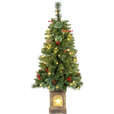 OEM Künstlicher Weihnachtsbaum 120 Cm Tannenbaum Künstlich Mit 100 Led Beleuchtung, 8 Modi, 214 Spitzen OEM Künstlicher Weihnachtsbaum 120 Cm Tannenbaum Künstlich Mit 100 Led Beleuchtung, 8 Modi, 214 Spitzen