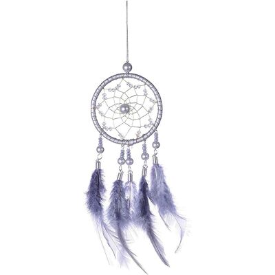 Osqi - Hängendes Netz, Traumfänger, Spitze, Federnetz, Dekoration, Traumfänger-anhänger, Wunderschöne Graue Hängedekoration Im Bohemian-stil, Perfekt Für Wand, Zimmer, Fenster Und Auto Osqi - Hängendes Netz, Traumfänger, Spitze, Federnetz, Dekoration, Traumfänger-anhänger, Wunderschöne Graue Hängedekoration Im Bohemian-stil, Perfekt Für Wand, Zimmer, Fenster Und Auto