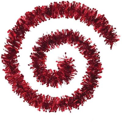 ATMOSPHERA Laser-sterne-girlande 10cmx2m 6-fach Rot - Feeric Lights & Christmas ATMOSPHERA Laser-sterne-girlande 10cmx2m 6-fach Rot - Feeric Lights & Christmas