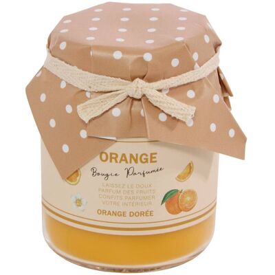 ATMOSPHERA Duftkerze „fra“, Rund, 75 G - Orange ATMOSPHERA Duftkerze „fra“, Rund, 75 G - Orange